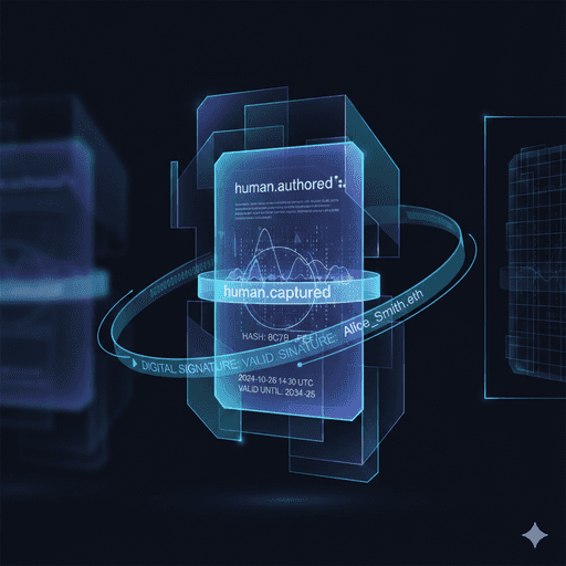 Verifiably Human — Part III: Sealing the Moment of Creation